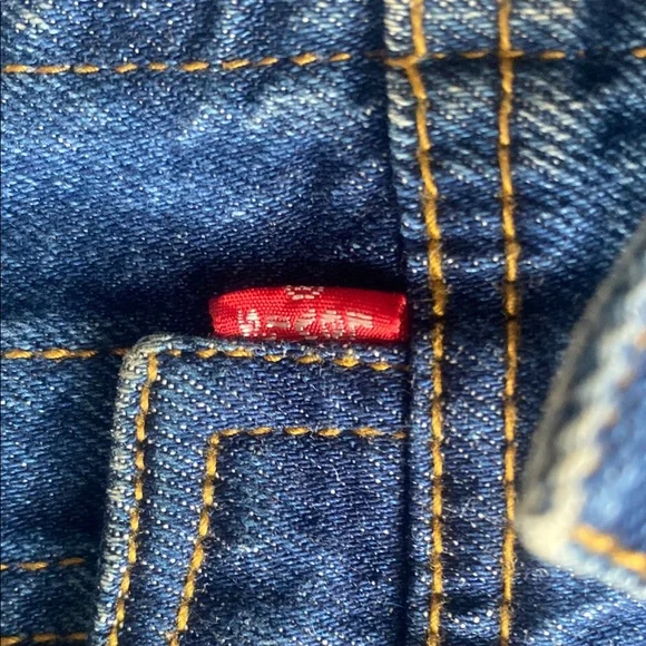 Levi's Blue Jean Jacket Classic Denim Style